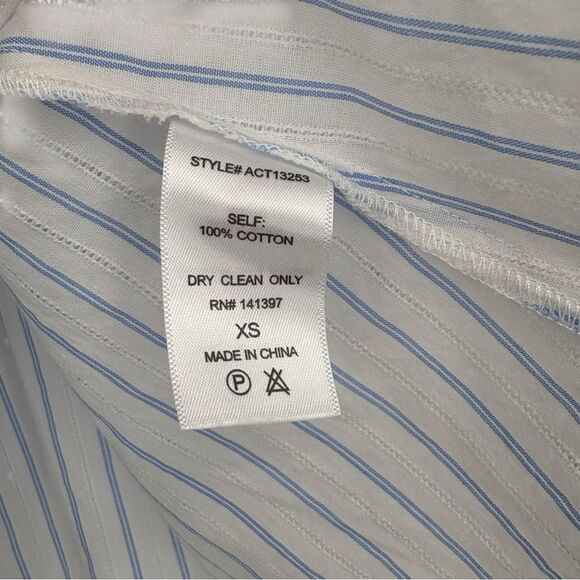 Anthropologie ASTR the Label Shelby Striped Off-The-Shoulder Top Size XS NWT - Picture 8 of 10